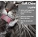 Vet Worthy L-Lysine Soft Chews for Cats - Cat Supplement to Support the Immune System and Overall Health - Cat Vitamins with 250 mg L-Lysine per soft chew - Chicken Liver Flavor Soft Chews, 3.17oz
