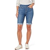 Levi Strauss Signature Gold Womens Totally Shaping Pull-on Bermuda Short (Also Available in Plus Size)