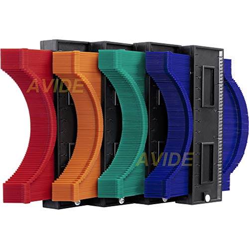 image for AVIDE 10 Inch Contour Gauge Irregular Profile Gauge Duplicator Tiling 