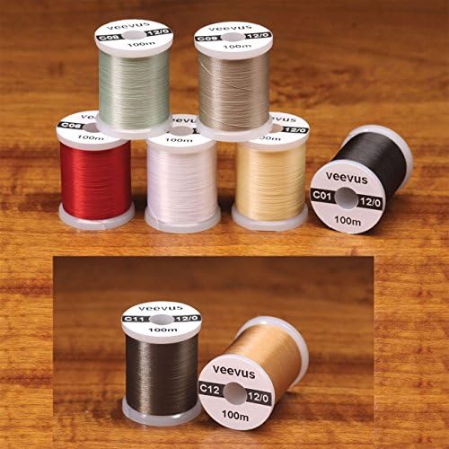12/0 VEEVUS Fly Tying Thread (Florescent Green)
