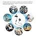 Magnetic Wireless Bluetooth Headphones, Stereo and Bass Earphones with Microphone for Running,Sweatproof Earbuds with Volume Control,Noise Cancelling - Black