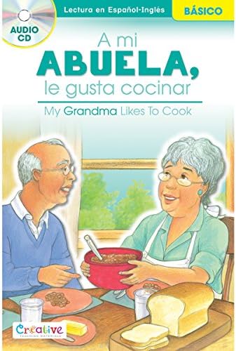Pbs PublishingCreative Teaching Materials Spanish-English Book with CD-My Grandma Likes to Cook, Transparent