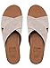 FitFlop Women's AIX Perf Nubuck Slide Sandals, Urban White, 8