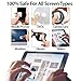 FINCIBO Screen Cleaner 6X Microfiber Sticker with Design for Smartphones, Tablets, iPad, Camera Lens, Computers, Laptop Screens - Set of 6pcs Bohemia Mandalas