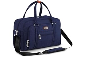 WV WELAVILA WELAVILA Diaper Bag Tote - Large Convertible Baby Bags With Changing Pad & Insulated Pockets For Mom & Dad - Unisex Multifunction Travel Diaper Tote - Travel Diaper Bag - Navy Blue - Baby Travel Bag