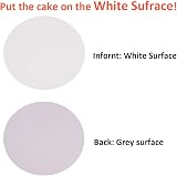 YBCPACK 24 Pcs 10 Inch Cake Boards White Cardboard Round Base view 3