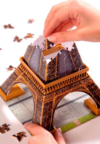 Ravensburger Eiffel Tower 216 Piece 3D Building Set