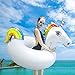 PFLOAT 45 Inches Unicorn Pool Float Inflatable Party Tube - Super Big Outdoor Pool Float WIth Rapid Valves for Kids and Adults [ Free Carrying Bag ]