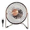 EasyAcc-USB-Desk-Fan-5-Inch-Desktop-Silent-Fan-Air-Circulator-2-Speeds-360-Rotation-Brushless-Motor-Noiseless-for-Home-and-Office-Laptop-Notebook-PC-Desk-Table-Fan-Metal-Brone EasyAcc USB Desk Fan 5 Inch Desktop Silent Fan Air Circulator 2 Speeds 360° Rotation Brushless Motor Noiseless for Home…