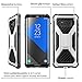 i-Blason Transformer Series Case for Galaxy S8+ Plus, [Kickstand] [Heavy Duty] [Dual Layer] Holster Cover with [Locking Belt Clip] for Samsung Galaxy S8+ Plus 2017 Release (White)