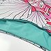 Dreaweet Sexy Geometric Print Backless One Piece Floral Bikini Swimsuit(FBA)