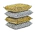 Home-X Metallic Pot Scrubber, Teflon Scrubber, Pot Cleaner, Cleanpot, Clean Pot. Set of 4 or 12 (4) by Home-X