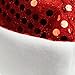 Santa Hats for Adults - Santa Hat - Sequin Santa Hat - Christmas Hats - (2 Pack) Holiday Hats