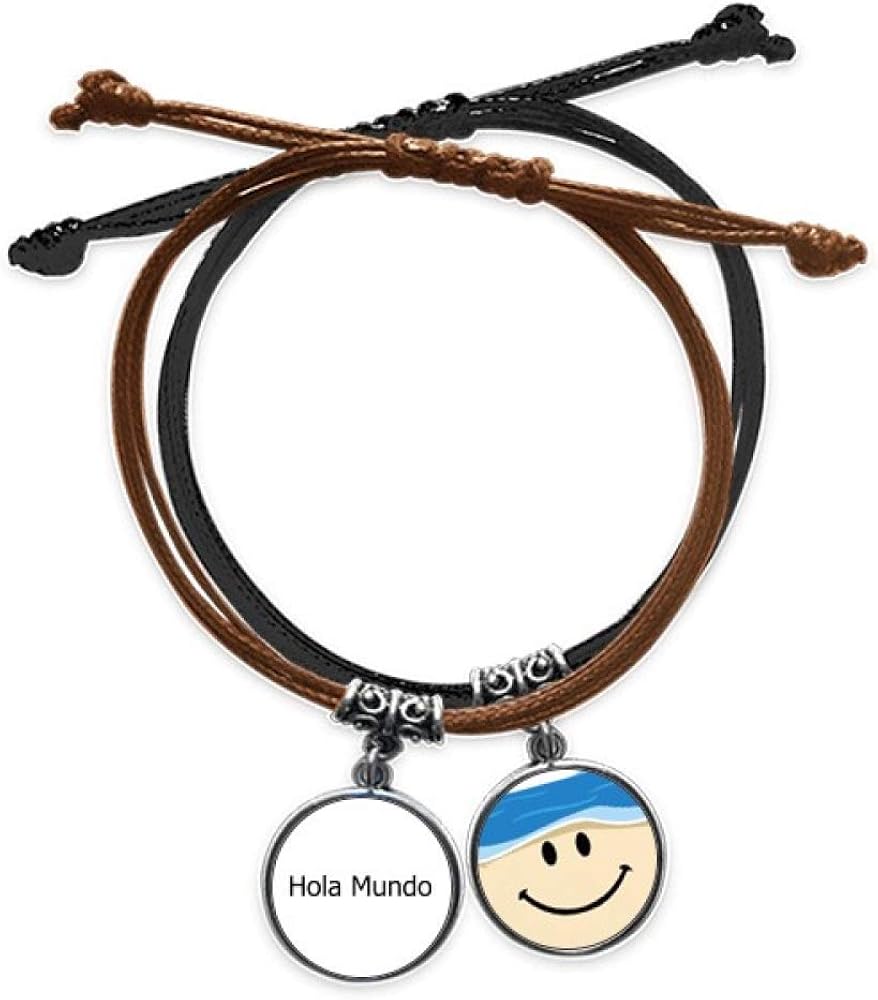 Bestchong Hello World Armband, spanisches Art-déco-Stil, Geschenk