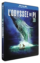 L'Odyssée de Pi - Combo Blu-ray3D + Blu-ray+ DVD - Édition boîtier SteelBook