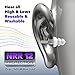 HEAROS High Fidelity Musician Ear Plugs Ultimate In Comfortable And Hearing Protection Professional Musicians Earplugs Noise Cancelling Earplugs For Concerts Motorcyclists Loud Events - 2 Pair