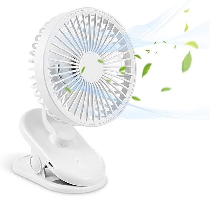 Amazon Co Jp Moucit 卓上扇風機 Usb扇風機 クリップ式 ミニファン 充電 静音 小型 首振り ミニ扇風機 強力 風量3段階切替 携帯扇風機 Usb 乾電池両用対応 360度回転 2500mah 熱中症対策 ホワイト Kitchen Housewares
