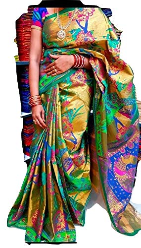 Ayesha fashion made for women Uppada cotton tissue saree Good quality