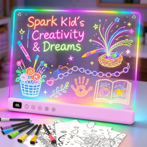 Lumiboard LED Drawing Board with 13 Light Effects and Colors