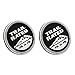 Car Styling Accessories 2pcs Black B027 Emblem Badge Decal Sticker Jeep Trail Rated 4X4 Nameplate Wrangler Grand Cherokee Liberty Patriot Compass