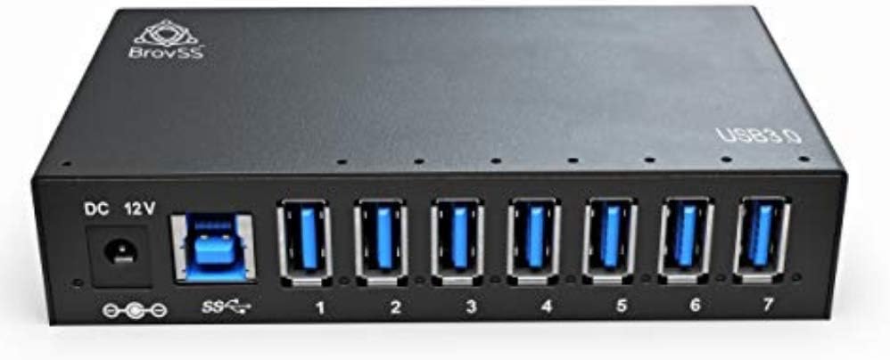 USB Hub Charger with 12V 3A 36W Power 