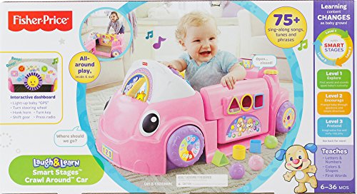 fisher price crawl around car pink uk
