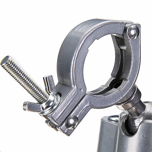 Ginode 360°Bench Vises Aluminium Alloy 360 Rotating Clamp-on Grinder Holder Bench Vise for Electric Drill Stand Used For Dremel - Thumbnail 3