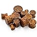 2pcs Stone Ear Gauges Flesh Tunnels Plugs Stretchers Expander Multi-styles 2g-5/8
