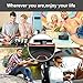 Aigoss Bluetooth Car Speakerphone, Wireless Car Kit for Handsfree Talking Car stereo Music Receiver Player, Built-in Mic/TF Card Player/Siri & Google Assistant