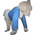 Mozzie Pants Walking Dog Pants, E-collar alternative, Dog Pajamas, Large Dog, Blue