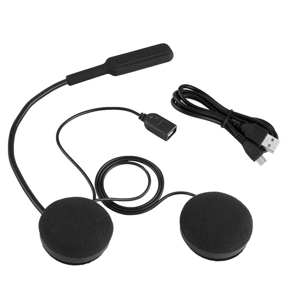 Aramox Bluetooth Headset,Motorcycle Helmet Bluetooth Headset Handsfree Headphone Call Earphone Microphone