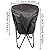 Collapsible Insulated Standing Cooler - Portable Folding Ice Tub w/Travel Carry Bag by bogo Brands