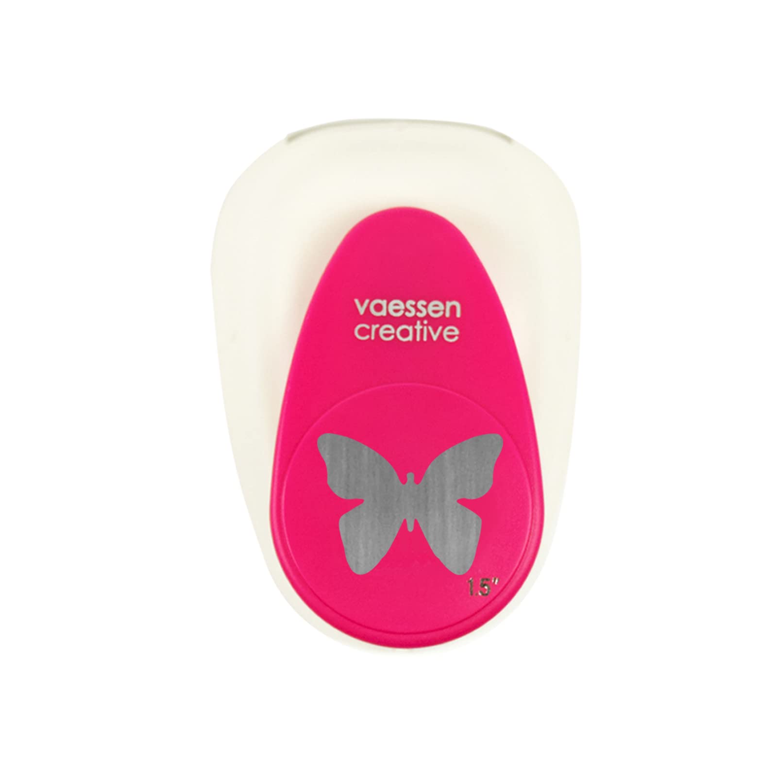 Vaessen Creative Craft Paper Punch - Butterfly - 2,5 x 3,4 cm - Circle Cutter for Crafting and Card Making