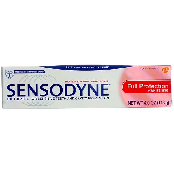 SENSODYNE MAXIMUM STRENGTH ANTICAVITY TOOTHPASTE FULL PROTECTION – 4 OZ