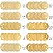 AUSTOR 50 Pcs Gold Sanding Discs 5 Inch 8 Holes Dustless Hook and Loop 60/80/ 100/120/150/180/240/320/400/800 Grit Assortment for Random Orbital Sander