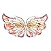 So Beauty Women's Exquisite Butterfly Shaped Rhinestone Hair Barrette Clip Accessary Pink