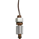 Madison M3326 Liquid Level Sensor, subminiature Vertical Float Switch, Polypropylene, 3/8" Bulkhead