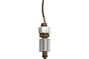 Madison M3326 Liquid Level Sensor, subminiature Vertical Float Switch, Polypropylene, 3/8" Bulkhead