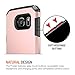 Galaxy S7 Case, Trianium [Protak Series] Ultra Protective Cover Case for Samsung Galaxy S7 [Rose Gold] Dual Layer + Shock-Absorbing Bumper Hard Case