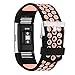 Vancle Bands for Fitbit Charge 2, Adjustable Soft Silicone Replacement Bands Sports Accessories Straps for Fit bit Charge 2 Heart Rate Fitness Tracker