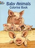 Baby Animals Coloring Book (Dover Coloring Books) (Paperback)
