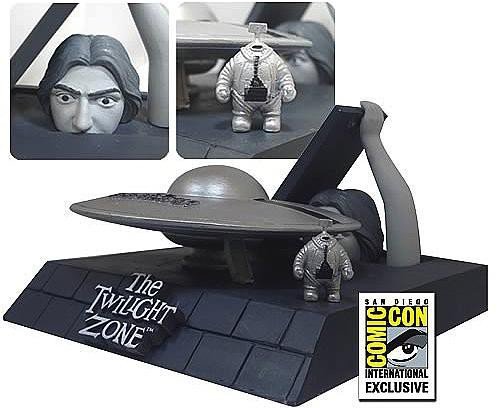 Bif Bang Pow! - Twilight Zone Diorama The Invaders Sdcc Exclusive 9cm