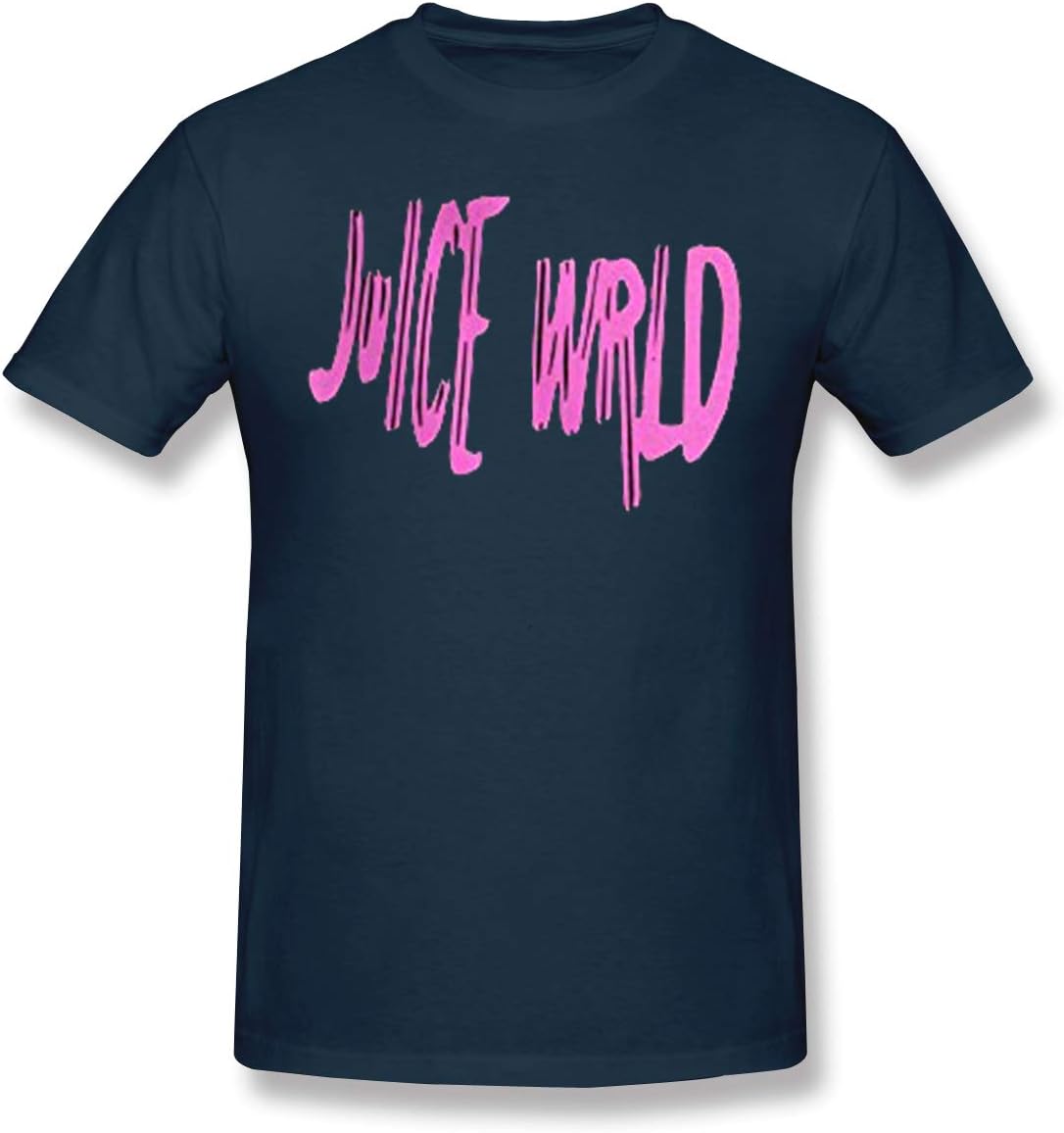 Men's Sweatshirts Boy,Juice WRLD Funny Print T-Shirt Short Sleeve