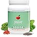 Yuve - Voted Best Tasting Vegan Protein Powder, 25+ Superfoods, Cocoa Flavor, 15 Servings, 21.16oz.