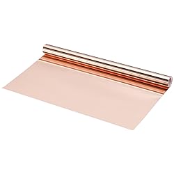 uxcell Copper Sheet Roll 2000mm x 300mm x