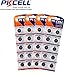 PKCELL LR44 Batteries 40-Pack SR44 357 303 Battery AG13 Button Cell Battery