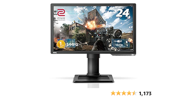 Benq Zowie Xl2411p 24 Inch 144hz Esports Gaming Monitor 1080p 1ms Black Equalizer Color Vibrance For Competitive Edge Ready For Pubg Buy Online At Best Price In Uae Amazon Ae