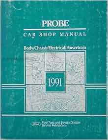 1991 Ford Probe Repair Shop Manual Original GL LX GT: Ford: Amazon.com