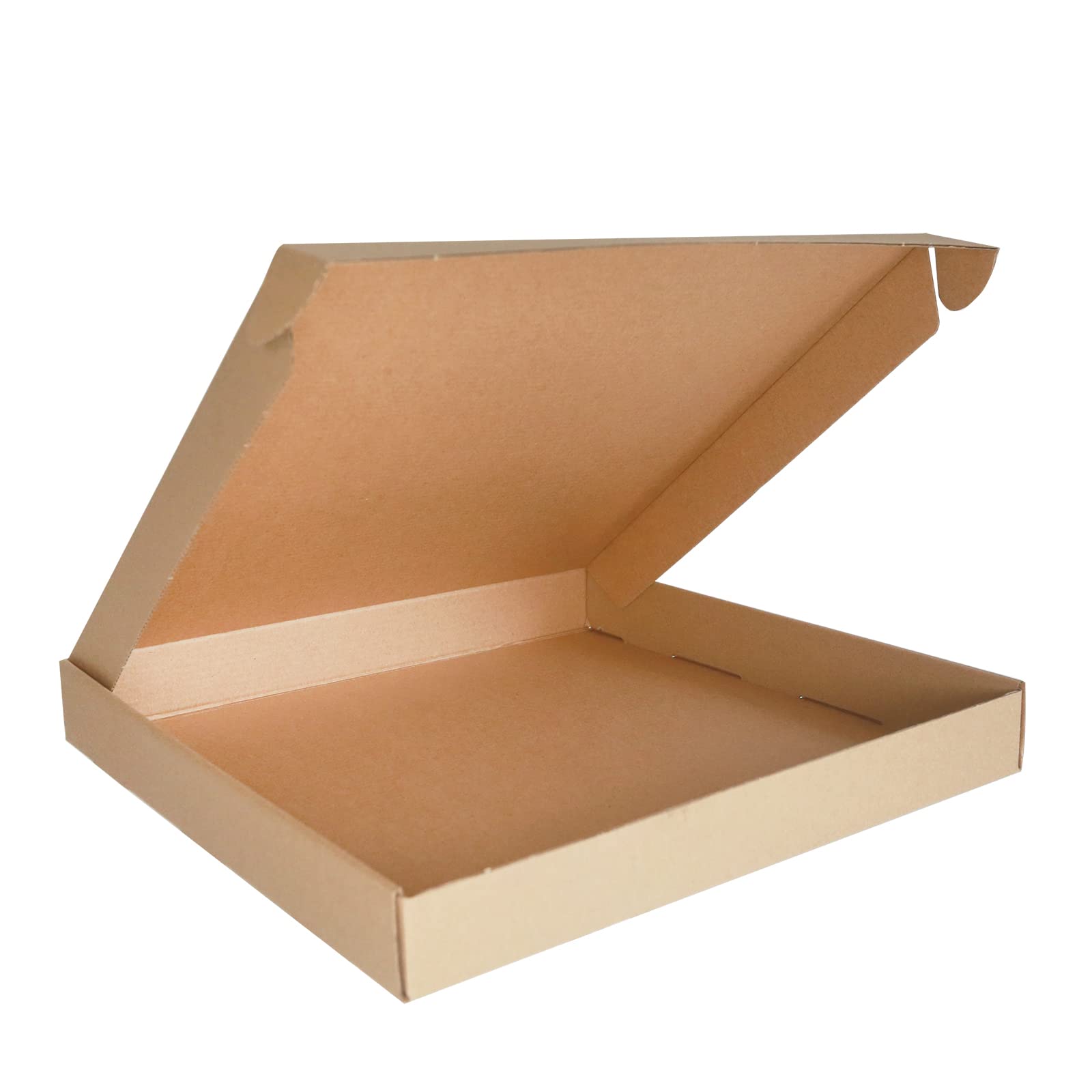 PACK4YA 360×353×43mm Medium Parcel Postal Boxes Royal Mail PiP Corrugated Cardboard Boxes for Posting, Large Square Brown Mailing Postage Shipping Box for Business or Gift (10 Pieces)