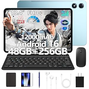 P13 Pro 13.4インチ Android 16搭載 AI高性能タブレット 120HzフルHD+大画面